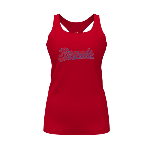 [FT0TRBRD-FYS-LOGO2] Decker Racerback Tank Top (Female Youth S, Red, Logo 2)