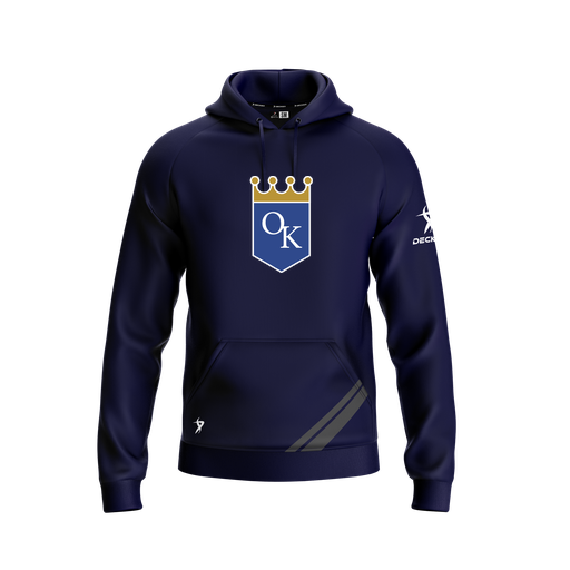 [FOLHSMNV-YXS-LOGO3] Decker Summit Hoodie (Youth XS, Navy, Logo 3)