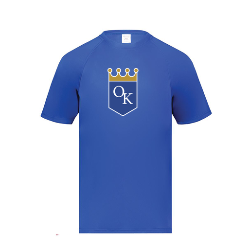 [2790.060.S-LOGO3] Men's Smooth Sport T-Shirt (Adult S, Royal, Logo 3)