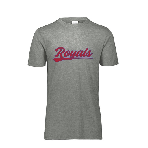 [FTSCUBGY-AS-LOGO2] Decker Men's Tri-Blend T-Shirt - Short Sleeve (Adult S, Gray, Logo 2)