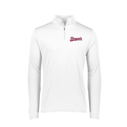 [FTLQFLWH-FAXS-LOGO2] Decker Women's Flex-Lite 1/4 Zip Shirt (Female Adult XS, White, Logo 2)
