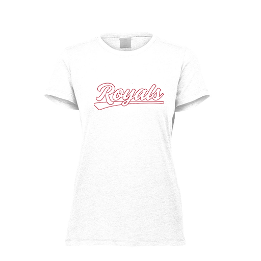 [FTSCUBWH-FAXS-LOGO1] Decker Women's Tri-Blend T-Shirt - Short Sleeve (Female Adult XS, White, Logo 1)