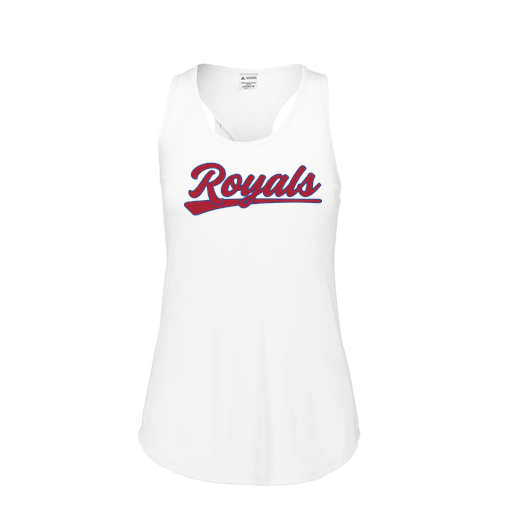 [3078.005.S-LOGO2] Ladies Tri Blend Tank Top (Female Adult S, White, Logo 2)