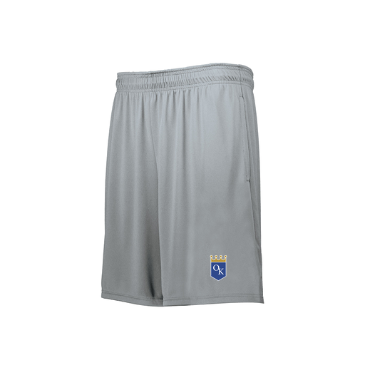 [229511.099.XS-LOGO3] Men's Swift Short (Adult XS, Silver, Logo 3)