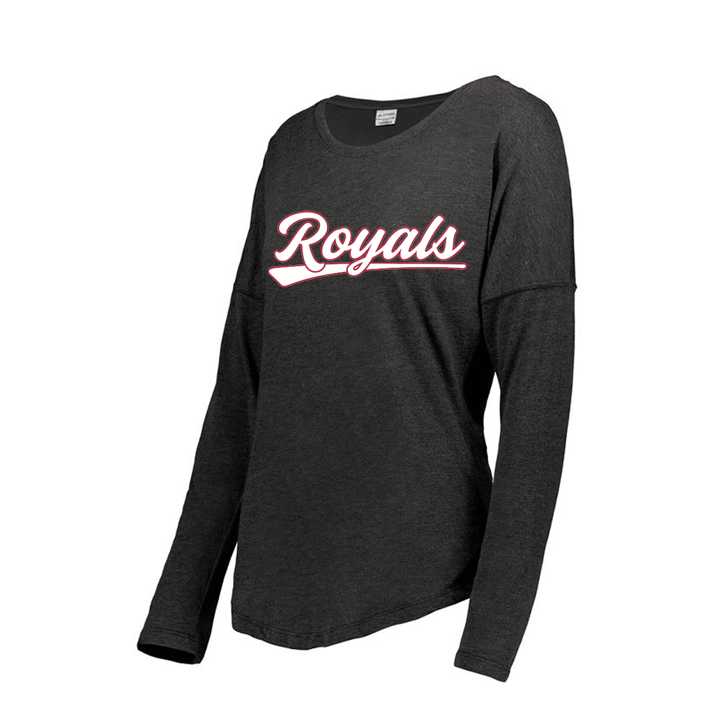 Decker Women's Tri-Blend T-Shirt - Long Sleeve