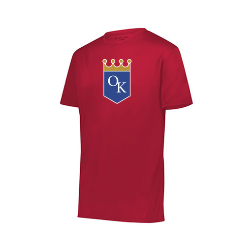 [222819.083.XXS-LOGO3] Youth Movement Dri Fit Shirt (Youth XXS, Red, Logo 3)